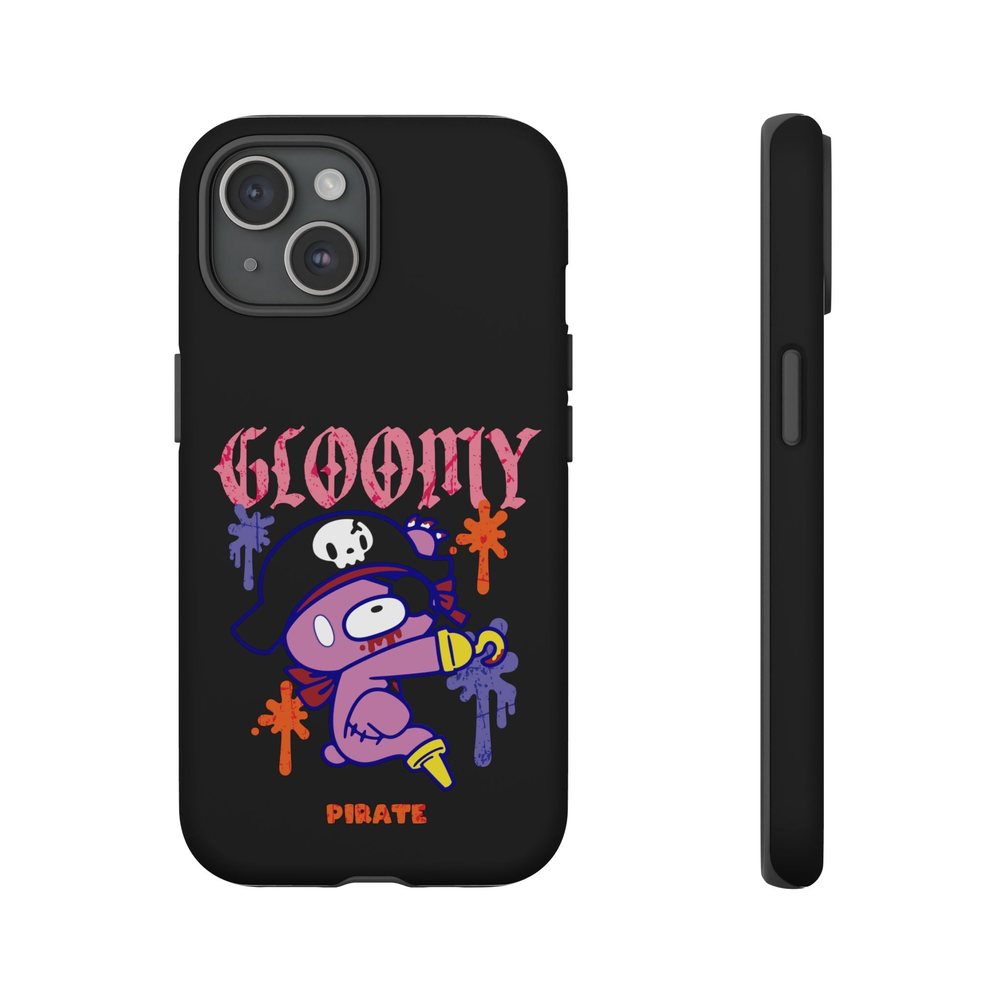 gloomy bear Halloween pirate Phone Case